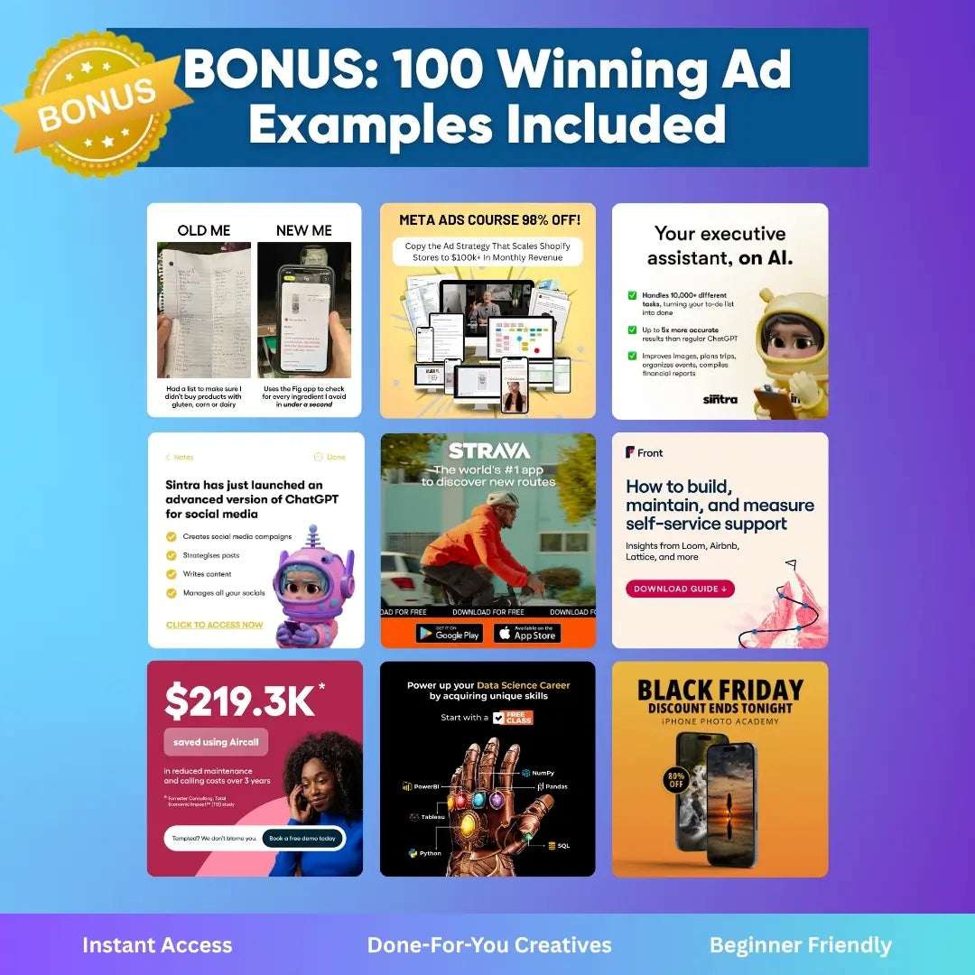 The $10K Ad Template Vault