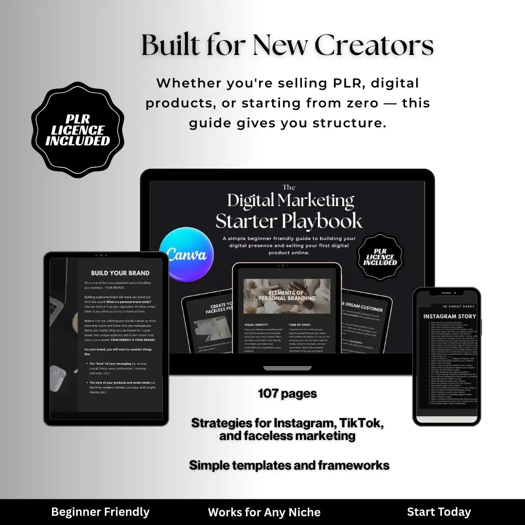 The Digital Marketing Starter Playbook