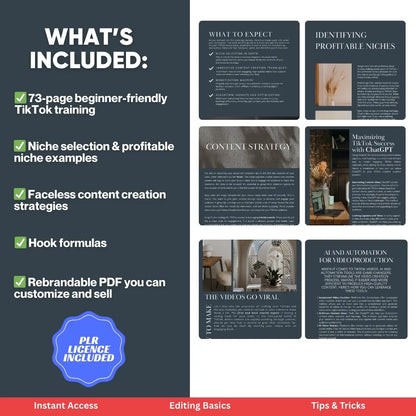 The Faceless TikTok Playbook